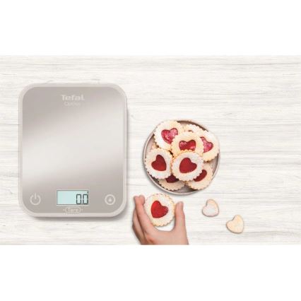 Tefal - Kuchyňská váha OPTISS 2xAAA šedá