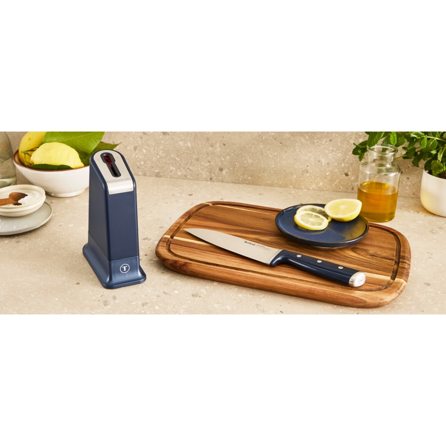 Tefal - Kuchyňský nůž se stojanem EVER SHARP 20 cm