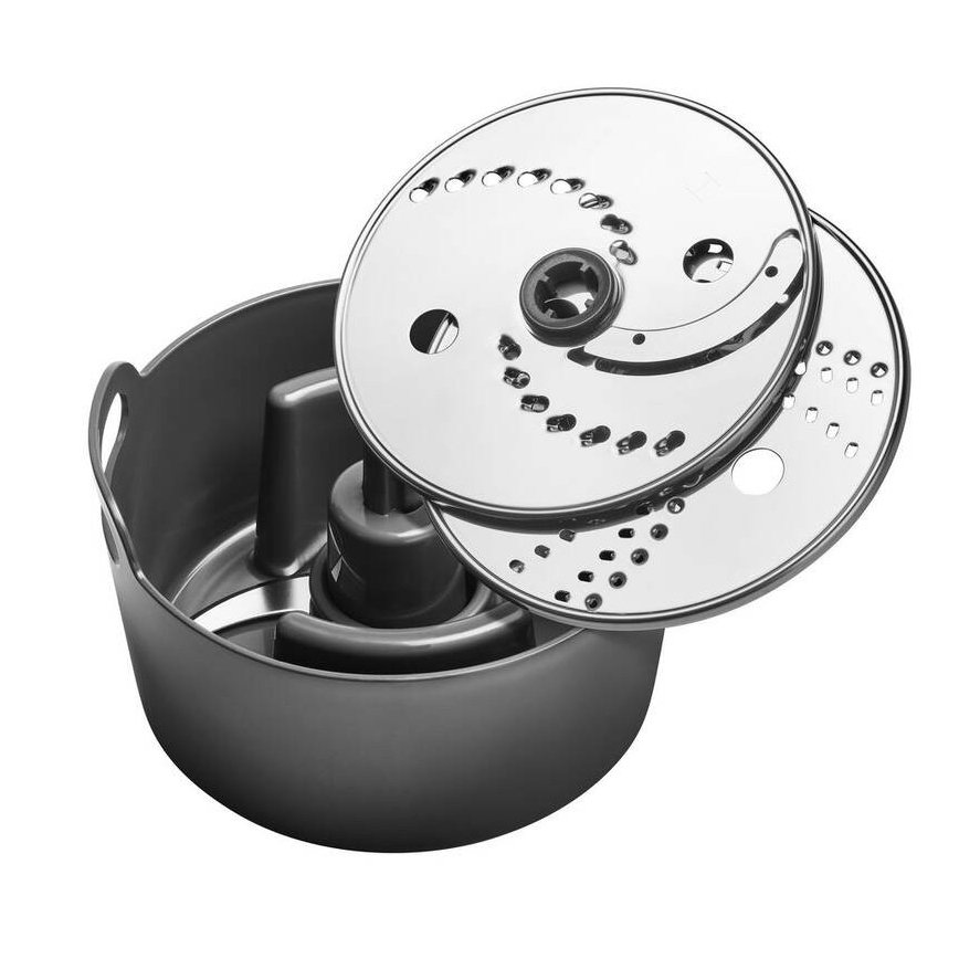 Tefal - Kuchyňský robot DOUBLE FORCE 1000W/230V černá
