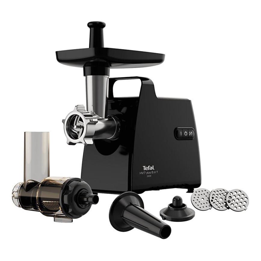 Tefal - Mlýnek na maso 6v1 2000W/230V černá