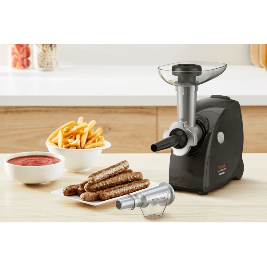 Tefal - Mlýnek na maso 9v1 2000W/230V černá