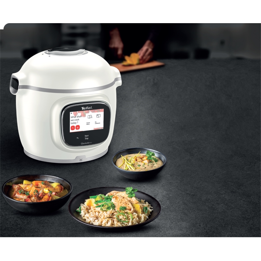Tefal - Multifunkční elektrický tlakový hrnec 6 l COOK4ME TOUCH PRO 1600W/230V Wi-Fi