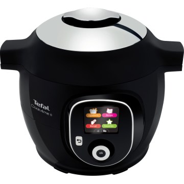 Tefal - Multifunkční elektrický tlakový hrnec s příslušenstvím 6 l 1600W/230V černá