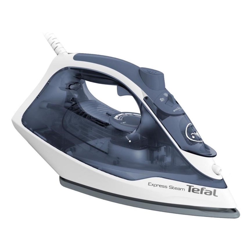 Tefal - Napařovací žehlička EXPRESS STEAM 2400W/230V bílá/modrá