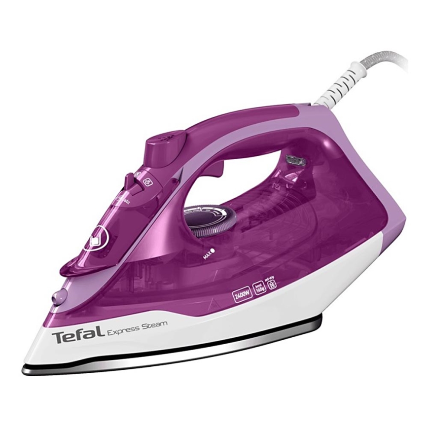 Tefal - Napařovací žehlička EXPRESS STEAM 2400W/230V fialová