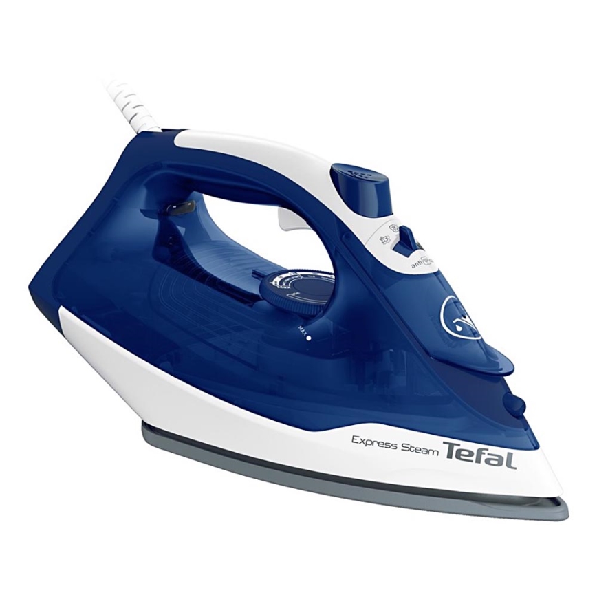 Tefal - Napařovací žehlička EXPRESS STEAM 2400W/230V modrá
