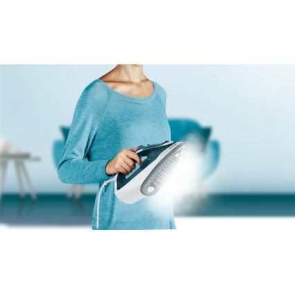 Tefal - Napařovací žehlička EXPRESS STEAM 2400W/230V tyrkysová