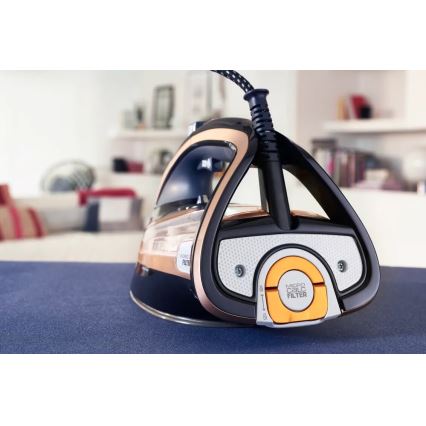 Tefal - Napařovací žehlička ULTIMATE PURE 3000W/230V měděná/černá