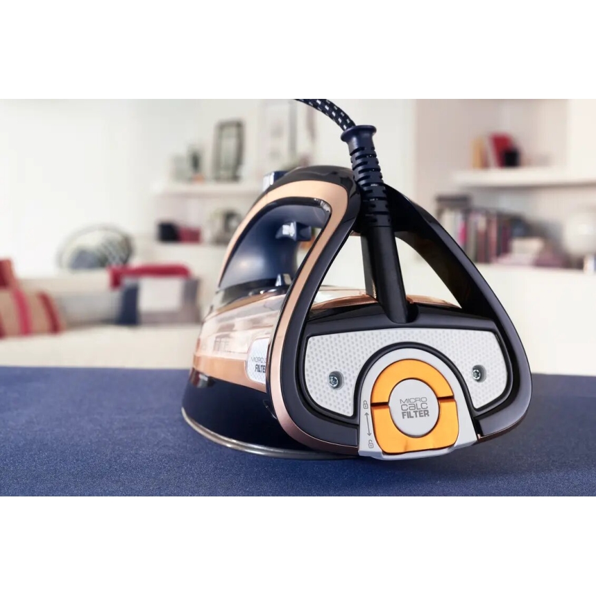 Tefal - Napařovací žehlička ULTIMATE PURE 3000W/230V měděná/černá