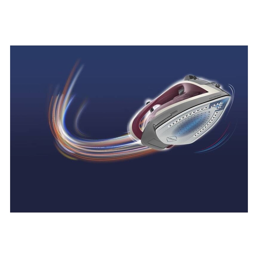 Tefal - Napařovací žehlička ULTRAGLISS PLUS 2800W/230V vínová/šedá
