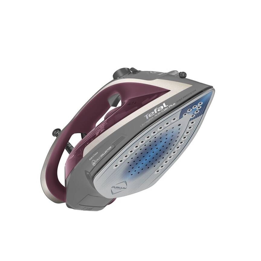Tefal - Napařovací žehlička ULTRAGLISS PLUS 2800W/230V vínová/šedá