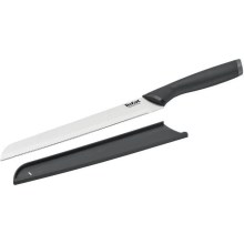 Tefal - Nerezový nůž na chléb COMFORT 20 cm chrom/černá