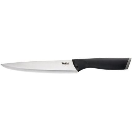 Tefal - Nerezový nůž porcovací COMFORT 20 cm lesklý chrom/černá