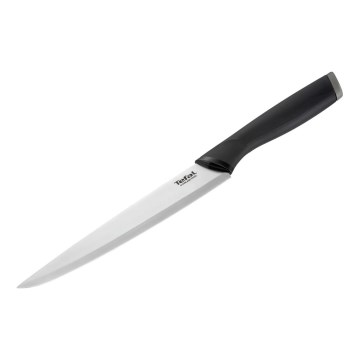 Tefal - Nerezový nůž porcovací COMFORT 20 cm lesklý chrom/černá
