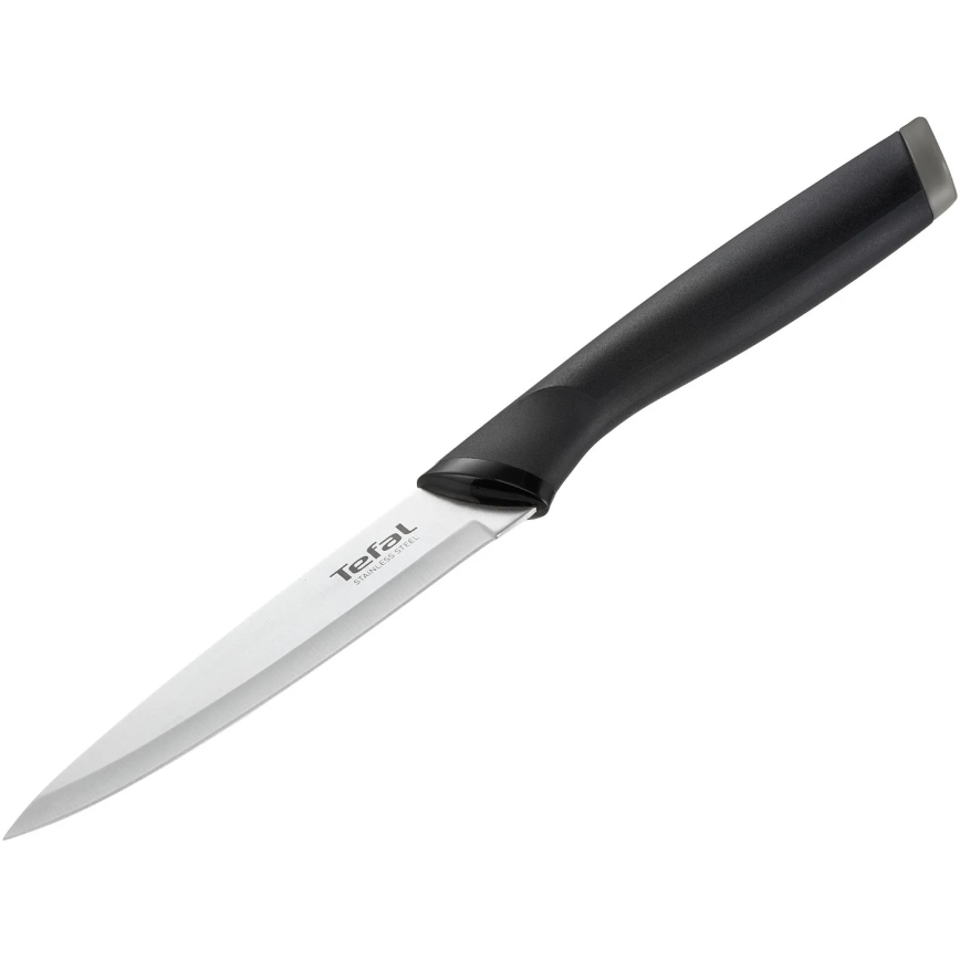 Tefal - Nerezový nůž univerzální COMFORT 12 cm lesklý chrom/černá