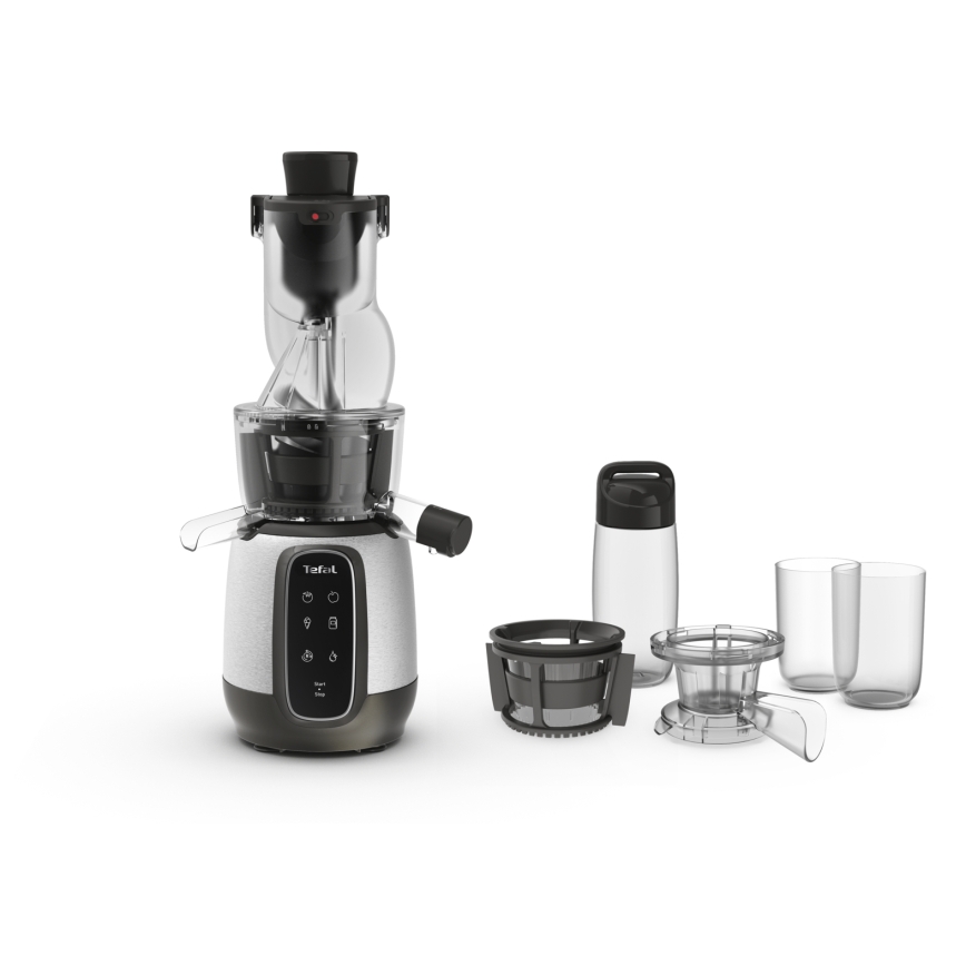 Tefal - Odšťavňovač ULTRA 200W/230V matný chrom
