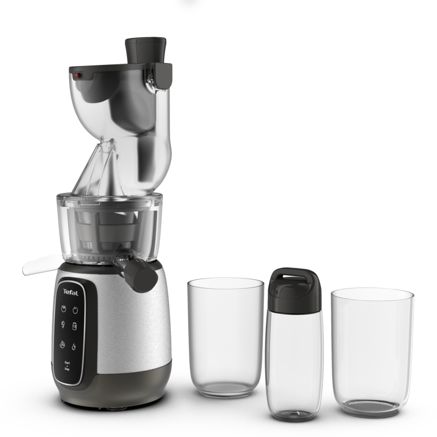 Tefal - Odšťavňovač ULTRA 200W/230V matný chrom