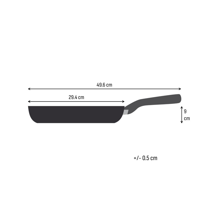 Tefal - Pánev EXTREME 28 cm nerez