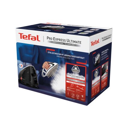 Tefal - Parní generátor EXPREEE ULTIMATE 2600W/230V černá/bílá