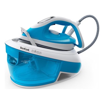 Tefal - Parní generátor EXPRESS AIRGLIDE 2800W/230V modrá