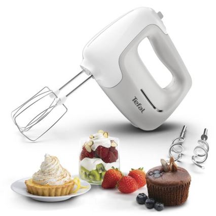 Tefal - Ruční šlehač PREP'MIX+ 450W/230V šedá/bílá