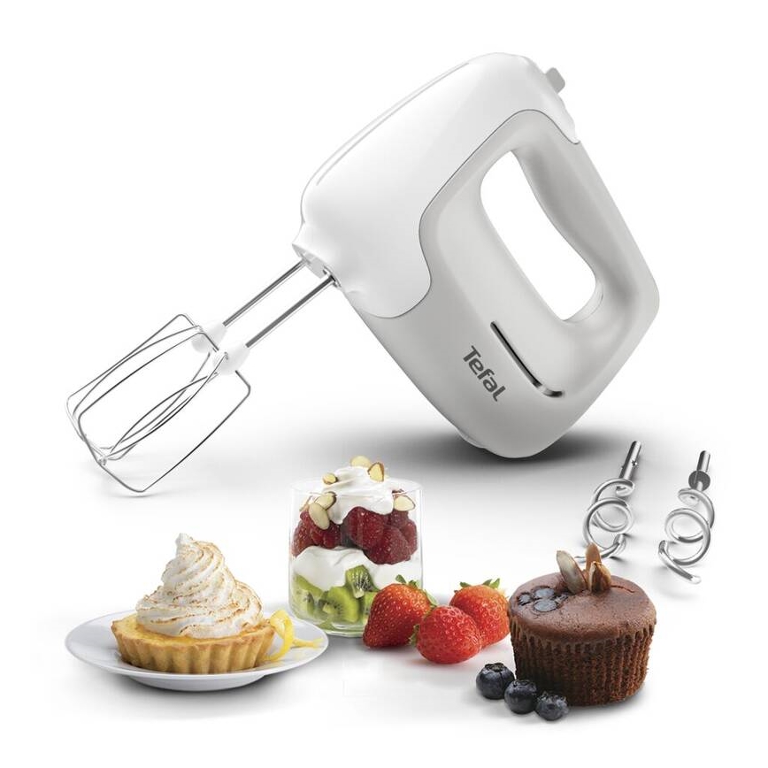 Tefal - Ruční šlehač PREP'MIX+ 450W/230V šedá/bílá