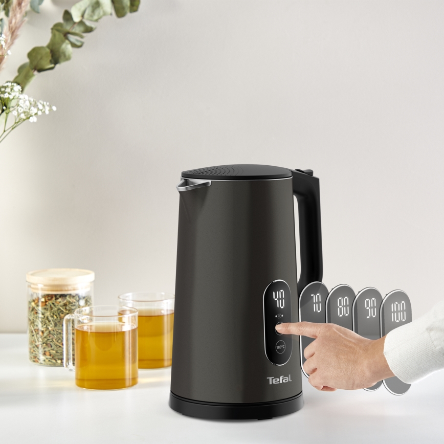 Tefal - Rychlovarná konvice DIGITAL 1,7 l 1800W/230V