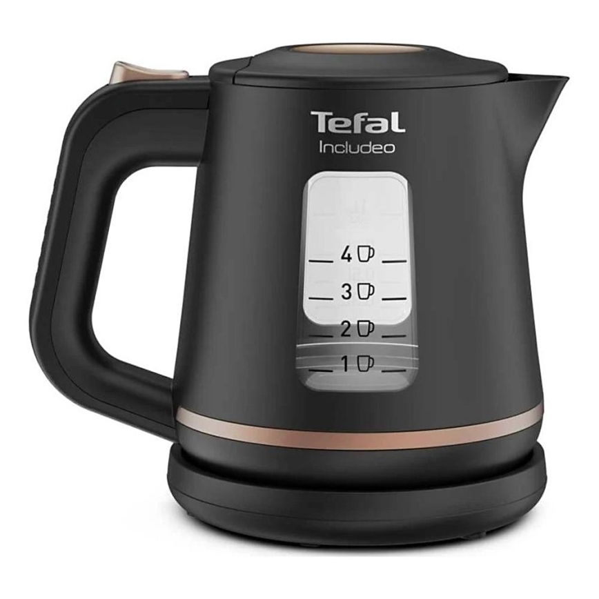 Tefal - Rychlovarná konvice INCLUDEO 1l 2400W/230V černá