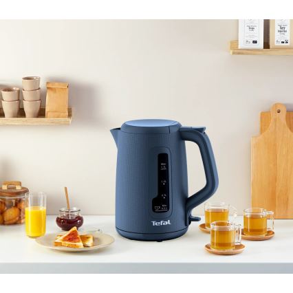 Tefal - Rychlovarná konvice MORNING 1,7 l 2400W/230V modrá