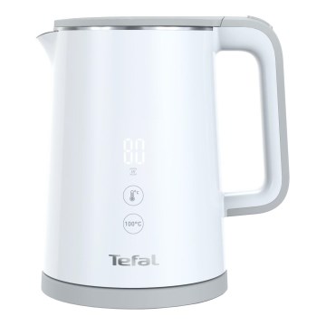 Tefal - Rychlovarná konvice SENSE 1 l 1800W/230V bílá