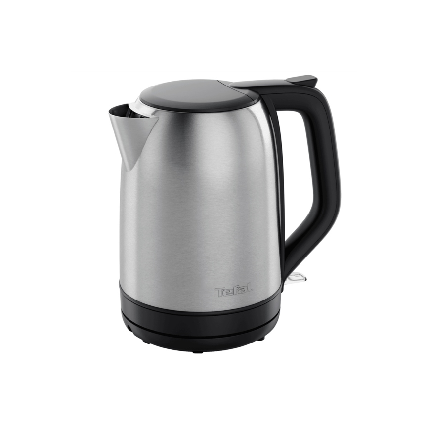 Tefal - Rychlovarná konvice SUBITO 1,7l 2400W/230V nerez/černá