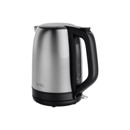 Tefal - Rychlovarná konvice SUBITO 1,7l 2400W/230V nerez/černá
