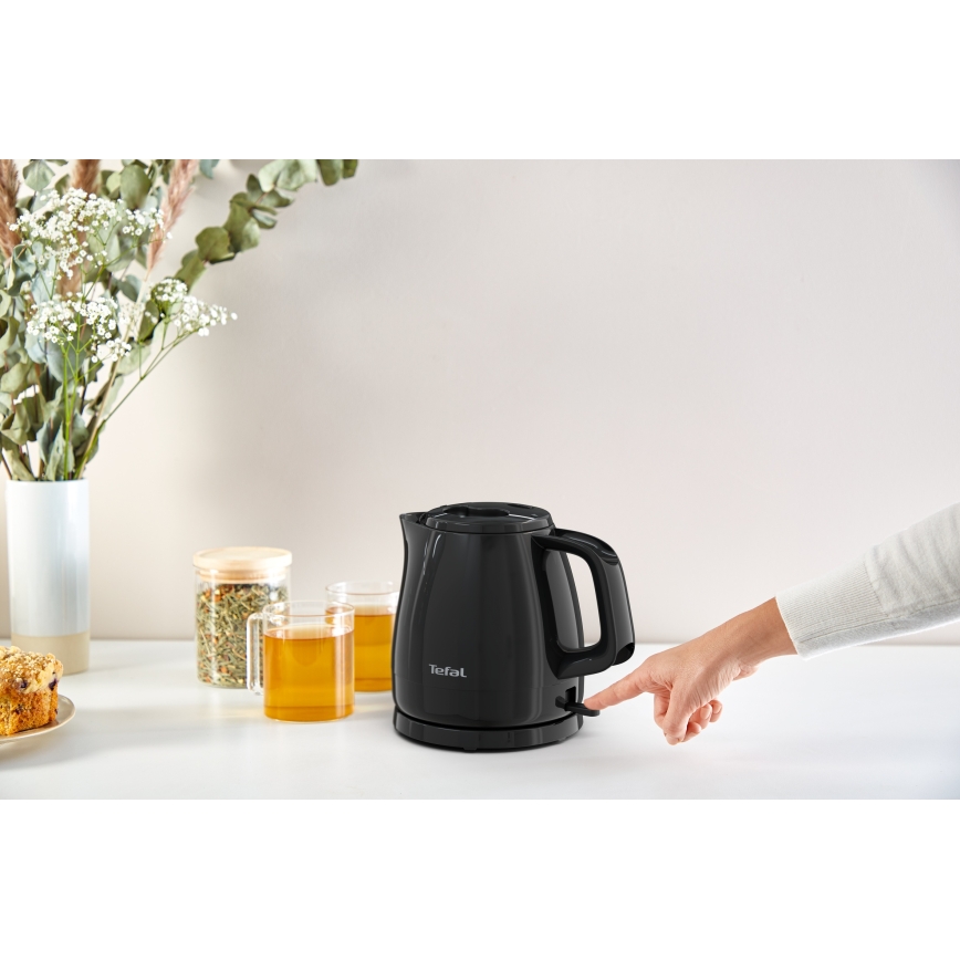Tefal - Rychlovarná konvice VITA 0,8 l 2400W/230V černá