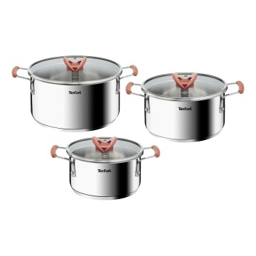 Tefal - Sada hrnců 6 ks OPTI'SPACE
