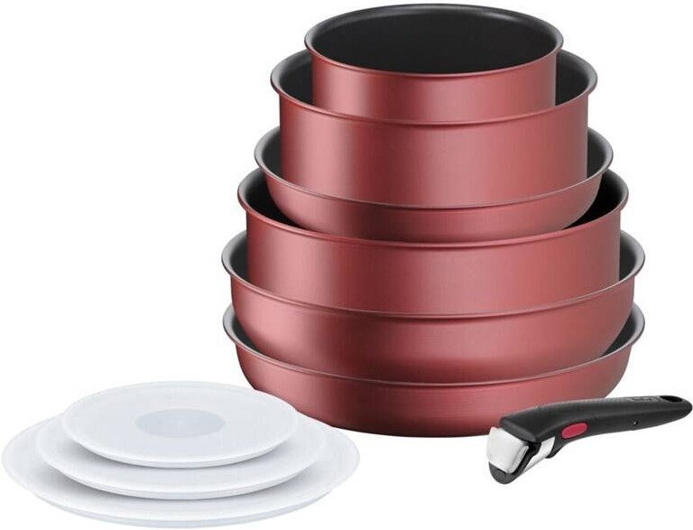 Tefal - Sada nádobí 10 ks INGENIO DAILY CHEF měděná
