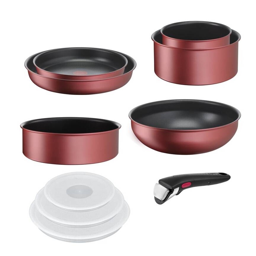 Tefal - Sada nádobí 10 ks INGENIO DAILY CHEF měděná