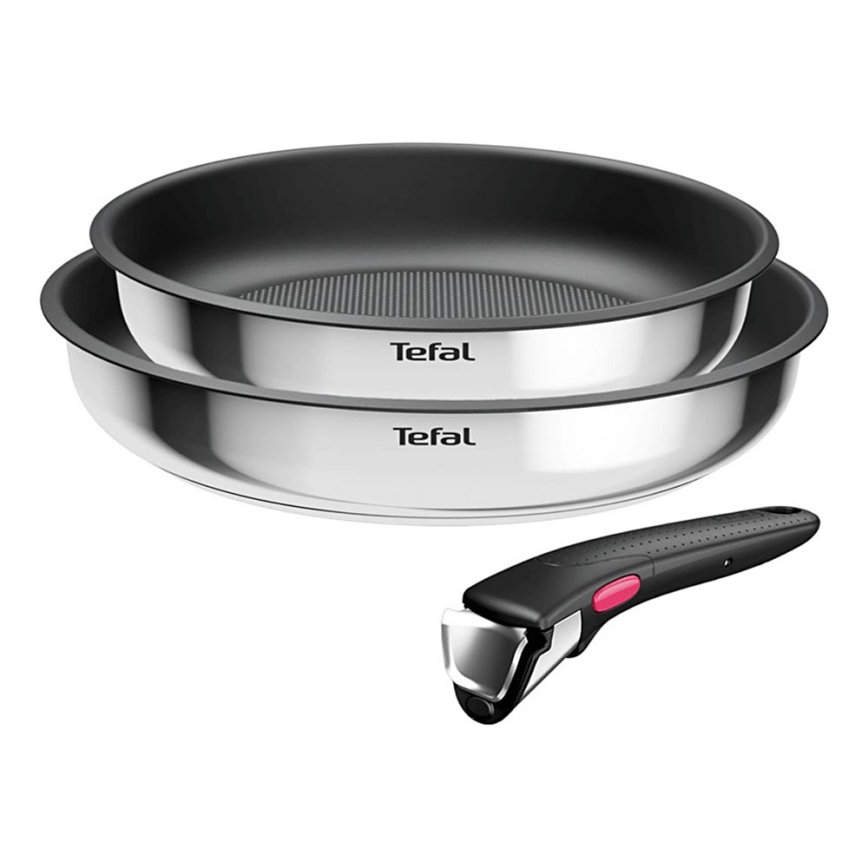 Tefal - Sada nádobí 3 ks INGENIO COOK nerez
