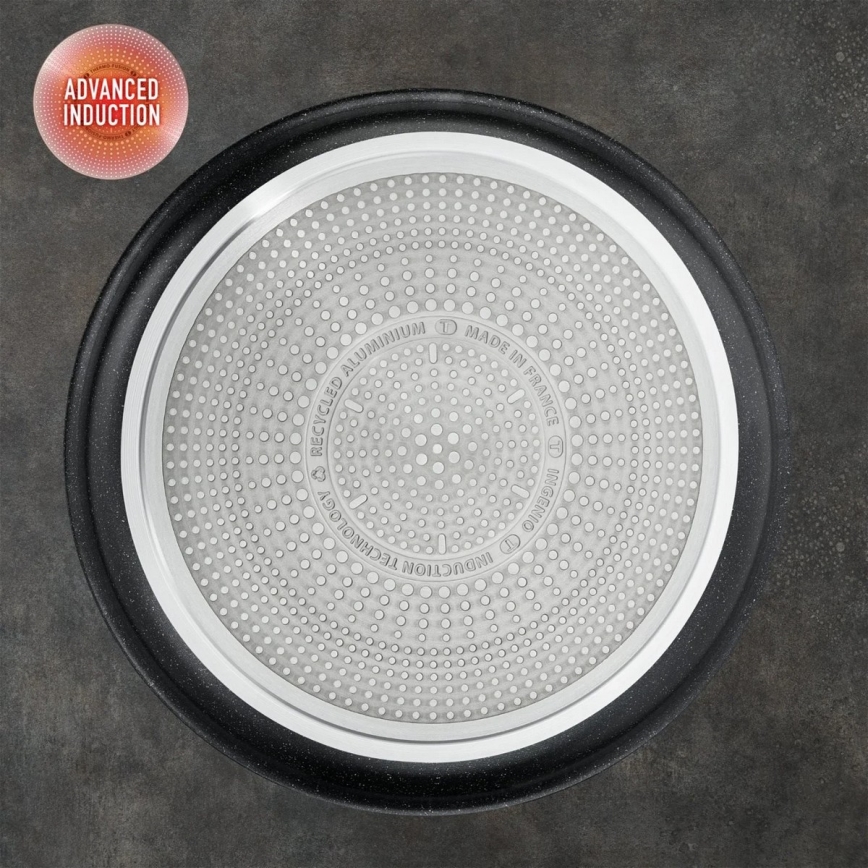 Tefal - Sada nádobí 4 ks INGENIO BLACK STONE