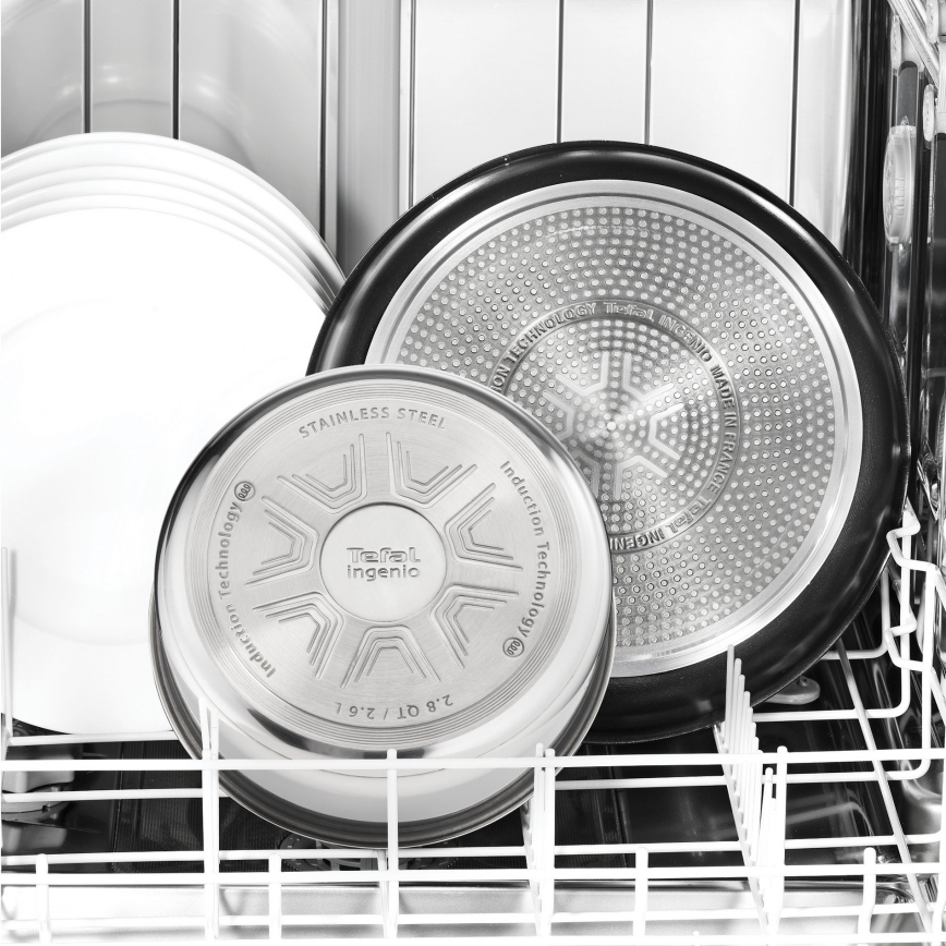 Tefal - Sada nádobí 5 ks INGENIO COOK nerez