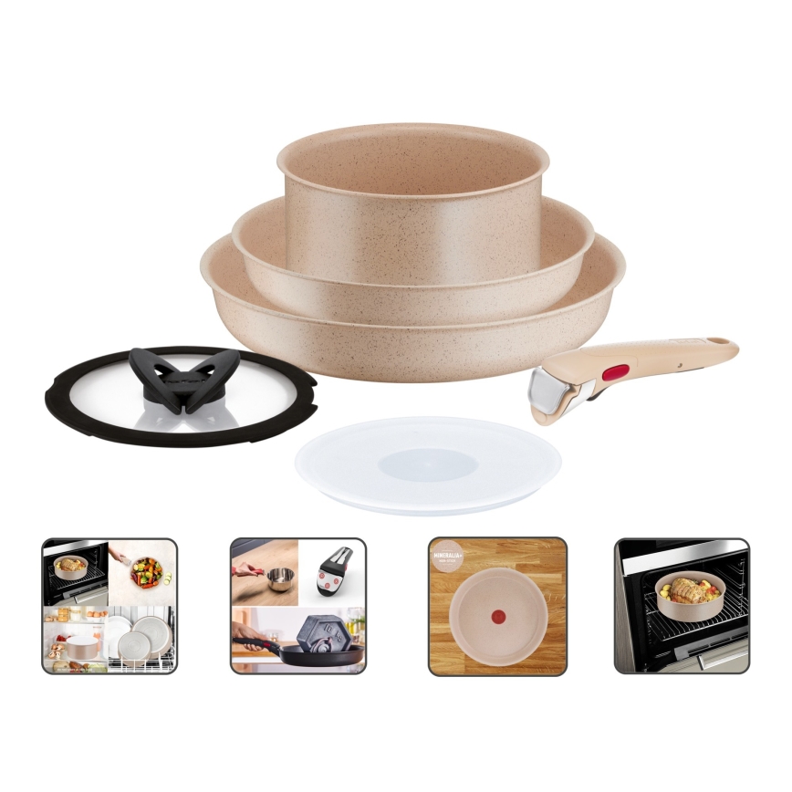Tefal - Sada nádobí 6 ks INGENIO DELIGHT