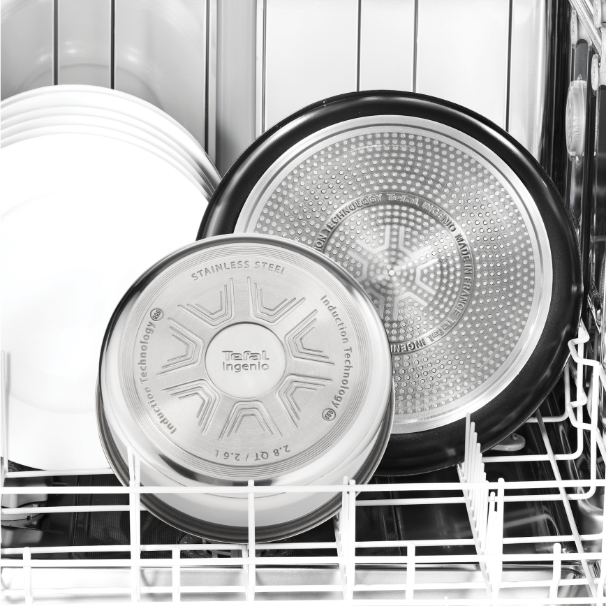 Tefal - Sada nádobí 9 ks INGENIO COOK nerez