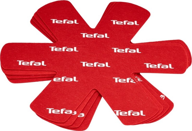 Tefal - Sada oddělovač nádobí 4 ks INGENIO červená