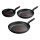 Tefal - Sada pánví 3 ks DARK ESSENTIAL