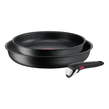Tefal - Sada pánví 3 ks INGENIO BLACK STONE