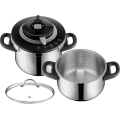 Tefal - Sada tlakových hrnců 4,5/6 l CLIPSO+ CHEF