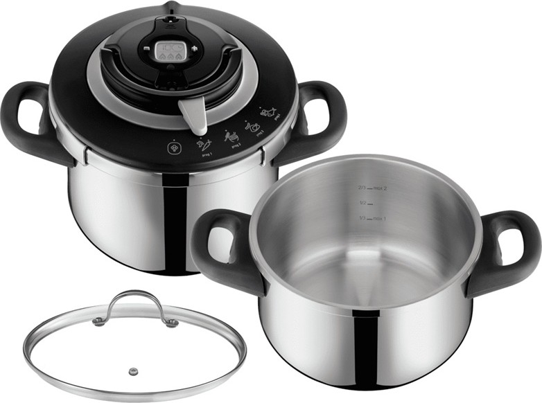 Tefal - Sada tlakových hrnců 4,5/6 l CLIPSO CHEF