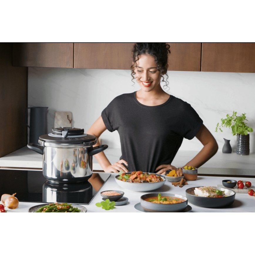 Tefal - Sada tlakových hrnců 4,5/6 l CLIPSO CHEF