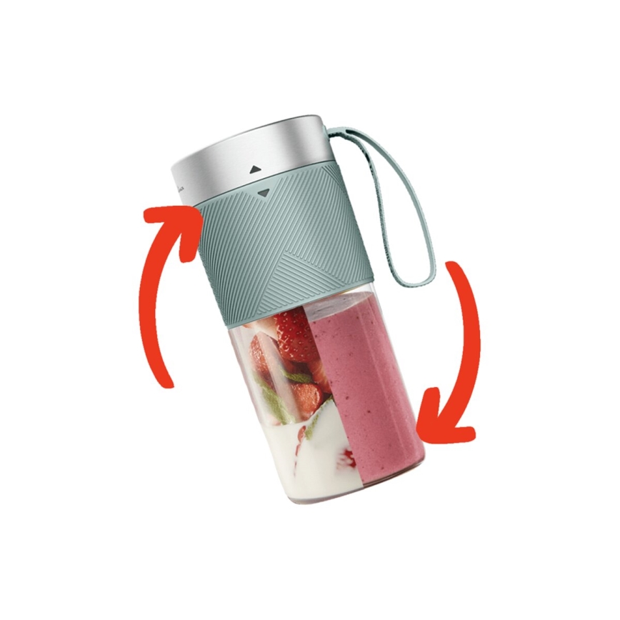 Tefal - Smoothie mixér BLENDFORCE 50W/5V 1200 mAh mintová