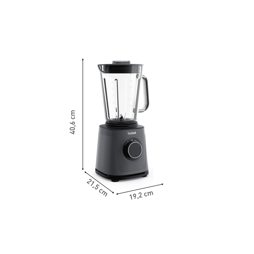 Tefal - Stolní mixér 2 l PERFECTMIX+ 1200W/230V černá