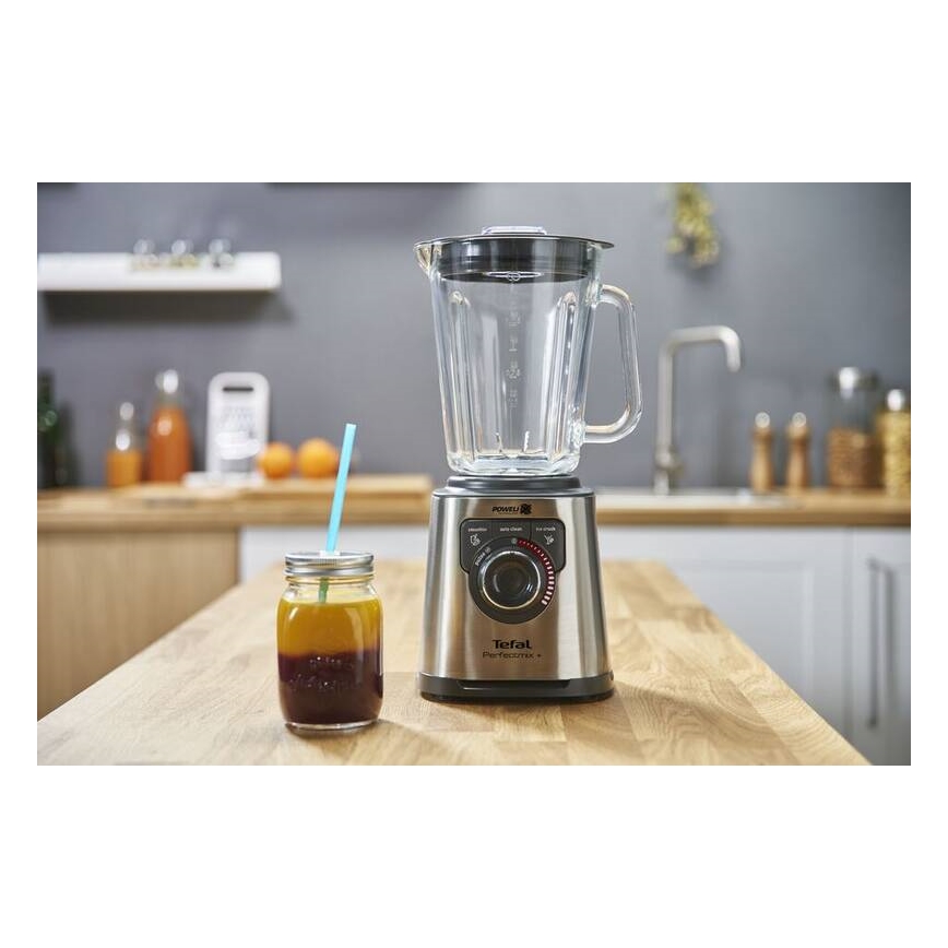 Tefal - Stolní mixér 2 l PERFECTMIX+ 1200W/230V matný chrom/černá